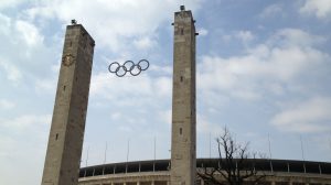 Olympic Rings at Olympic Stadium Berlin